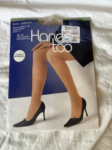 Pantimedias Hanes Too Ultra Transparentes Sin Control Top Sandalia Talla 117 CD - Imagen 1 de 2