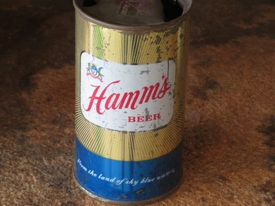 CERVEZA HAMMS. SÓLIDO. COLORIDO. Tapa plana Foto 1 de 2