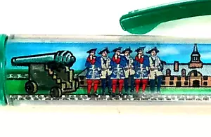 Fortress of Louisbourg Floaty Pen Moving Guards Cannon Nova Scotia Canada Vtg - Picture 1 of 8