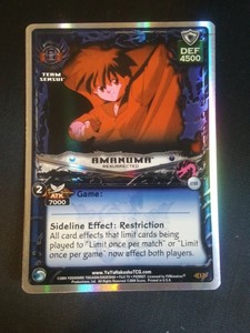 Yu Yu Hakusho TCG CCG Amanuma Resurrected C122 1st Edition Foil Exile Foil Card
