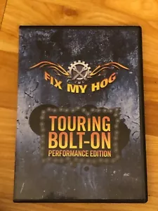 Fix My Hog Touring Bolt-on Performance Edition (3 DVDs) Motorcycle Instruction - Picture 1 of 4