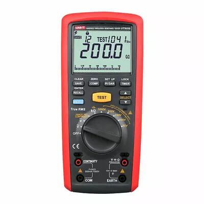 UNI-T UT505B Handheld Digital Insulation Resistance Tester AC/DC Voltage Meas ✦K - Image 1 of 4