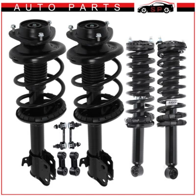 For 2000-2004 Subaru Outback Front Rear Complete Struts Sway Bars End Link Kit - Image 1 of 4