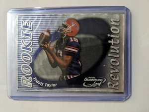 🏆 2000 Quantum Leaf Rookie Revolution /5000 TRAVIS TAYLOR #RR12 FLORIDA GATORS - Foto 1 di 2