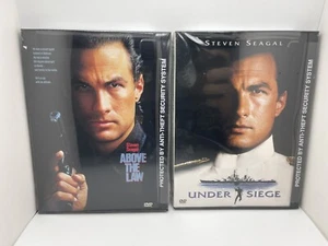 Above the Law & Under Steiger DVD Lot Steven Seagal Classic NEW SEALED - Picture 1 of 2