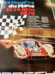 Porsche Seven Decades Of Endurance Racing Fold Out Poster Brochure Inc Le Mans - Picture 1 of 2