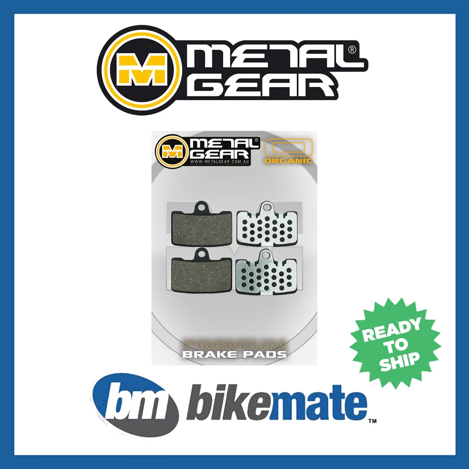 Organic Brake Pads Front for EBR 1190 RX 2014 2015 - Изображение 1 из 1