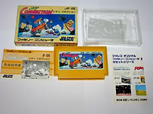 City Connection Famicom NES Japan import +Box Manual US Seller - Picture 1 of 12