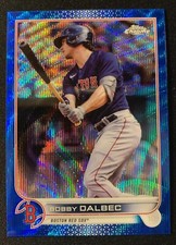 2022 Topps Chrome BOBBY DALBEC Blue Wave Refractor #51 74/75!