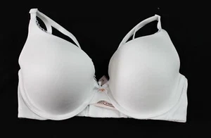 Victoria's Secret Women's Perfect Shape Push-Up Smooth Bra BL1 White Size 30DD - Picture 1 of 3