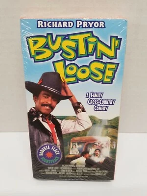 BUSTIN' LOOSE VHS NEW - RICHARD PRYOR  brand new in factory seal Foto 1 de 2