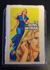 The Bionic Woman 1977 Cardboard Card. Rare!