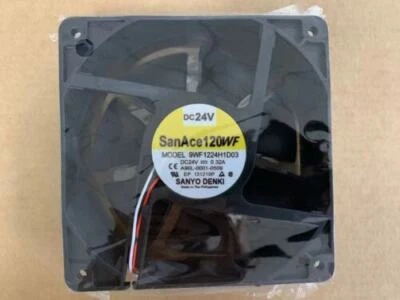 1pcs New 9WF1224H1D03 SANYO DENKI FAN SAN ACE 120 - Image 1 of 4