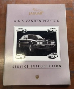Jaguar Service Introduction - XJ6 & Vanden Plas 3.6 - Picture 1 of 2
