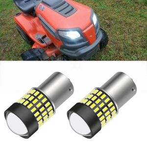 2 un. bombillas blancas para cortadora tractora de césped Deere S100 S120 S140 S160 S180 - Imagen 1 de 12