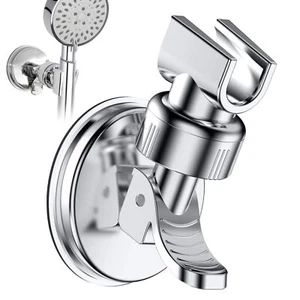Strong Self-Adhesive Shower Head Holder Adjustable Wall Mount Shower Bracketd - Picture 1 of 7