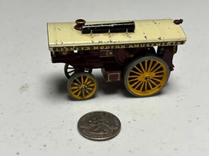 Matchbox Lesney Models Of Yesteryear Y-9 Maroon Fowler Showmans Engine - Picture 1 of 10