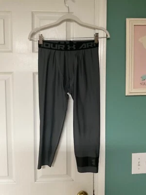 Kids Boys Under Armour 1342627 Fitted Pants Size Kids YXL (CON30 - Image 1 of 4