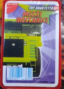 Mazzo di carte - Top quartetto Mezzi Meccanici - Dal Negro - Foto 1 di 3