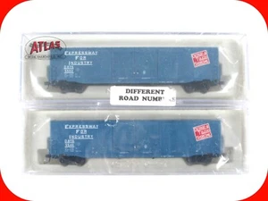 N Scale **DETROIT & TOLEDO SHORE** Auto Parts Box Car Set - Atlas 36891, 2 *RARE - Picture 1 of 3