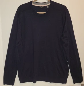 Neu TED BAKER Langarm-Pullover Pulli mit Rundhalsausschnitt und Strukturdetail für Herren 6/2XL - Bild 1 von 24