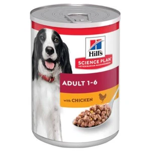 Hill's Science Plan Chicken Digestible Balanced Adult Wet Dog Food 6 X 370g TINS - Picture 1 of 1