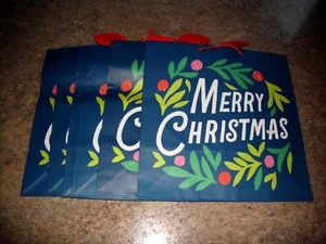 HALLMARK Lot of 6 large Holiday GIFT BAGS,15" x 15' X 8", new - Picture 1 of 1