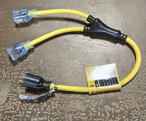 Power 1st Cord Adapter 3ft Industrial ext Cord 12/4&12/3 Stow cord - Picture 1 of 3