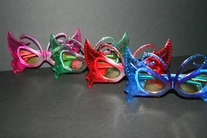 Set of 3 Light Up Party Favor, Butterfly shaped Kids Glasses, assorted colors! - Picture 1 of 4