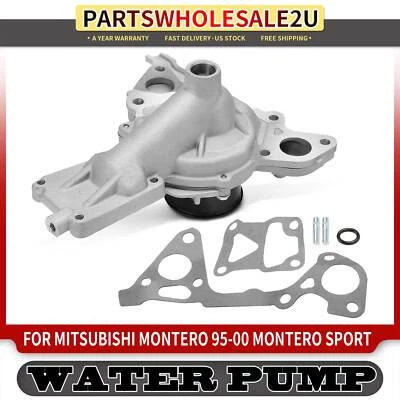 Engine Water Pump with Housing for Mitsubishi Montero 95-00 Montero Sport 97-04 - Image 1 of 4