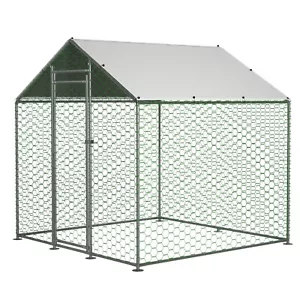 Hühnerstall Hühnerhaus Kleintierstall Freilaufgehege Kleintiergehege Voliere 2*2 - Bild 1 von 10