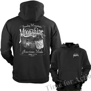 American Made Moonshine Whiskey lustiger Witz Humor humorvolle Grafik Hoodie - Bild 1 von 8
