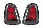 Rear Lights Set LED Union Jack Red Black Mini One Cooper R56 R57 R58 R59 07-10 