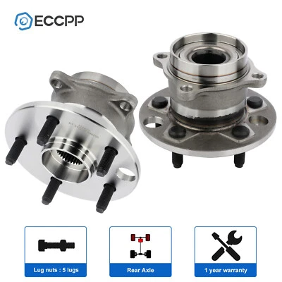 2 Pcs Wheel Hub Bearings Rear RWD For 2001 2002-2006 Lexus LS430 Base Sedan 4.3L - Image 1 of 4