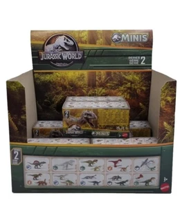 Mattel Jurassic World Minis Dinosaur Toy Action Figures Series 2 JW - Picture 1 of 7