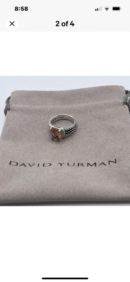 Turmalina rosa David Yurman Petite talla 5 Foto 1 de 1