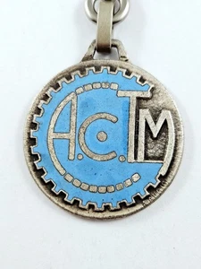 PORTE-CLES - Augis - ACTM - REMORQUES et SEMI-REMORQUES Camions - Métal ÉMAILLÉ - Bild 1 von 3