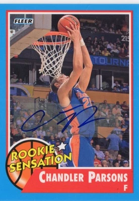 2011-12 Fleer Retro #74 Chandler Parsons Autographs - Image 1 of 2