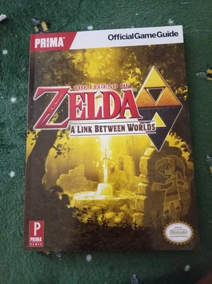 The Legend of Zelda: A Link Between Worlds: Prima Official Game  rare  - Image 1 of 2