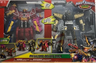 Power Rangers Dino Charge Megazord & Ptera PACK DE REGALO 3 Zords Combine Builder NUEVO Foto 1 de 4