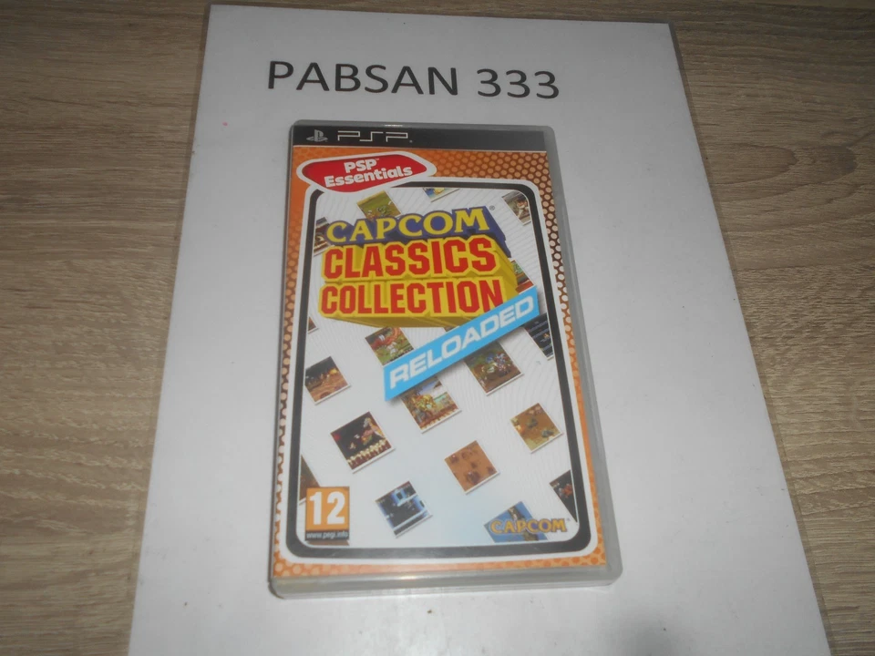 PSP - CAPCOM CLASSICS COLLECTION , PAL ESPAÑOL , COMPLETO - Imagen 1 de 2