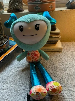 BRIGHTLINGS Interactive Singing Talking 15" Plush TEAL by Spin Master - Image 1 of 2