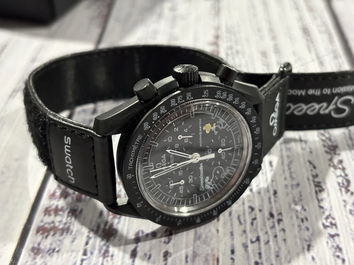 値下げ　Omega x Swatch Speedmaster MOON Omega x Swatch Speedmaster Mission On Earth Moonswatch - Brand New