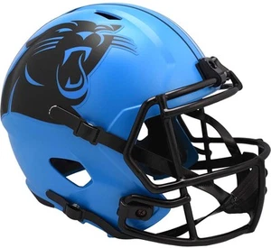 Carolina Panthers Riddell Rave Speed Replica Helmet - Picture 1 of 3