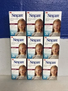 Nexcare Opticlude Eye Patch Regular Size 20 Count Box Lot Of 9 - 180 Total - New - Picture 1 of 4