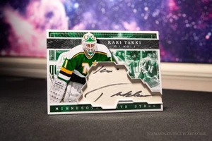 Kari Takki Minnesota North Stars Expansion Era Signature Cut Card - Autographed - Picture 1 of 2