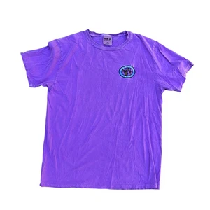Vintage BLUE 84 Cool As A Moose Maine T Shirt Men's MEDIUM Purple Short Sleeve - Picture 1 of 7