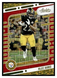 2024 Panini Absolute Red Squares 89 Najee Harris /499 Pittsburgh Steelers - Picture 1 of 2
