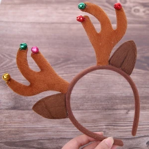 2 Pcs Adorable Hairhoops Creative Headdresses Beautiful Headwears (Red Brown) - Picture 1 of 12