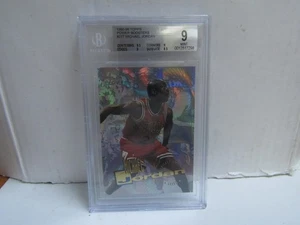 BGS 9 1995-96 Topps #277 Michael Jordan Power Booster Bulls - Bild 1 von 2